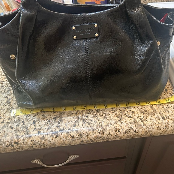 Kate Spade pattern leather black back ￼ - Picture 14 of 16